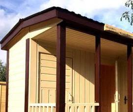 Бытовка под туалет - модель 1