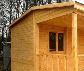 Бытовка с кухней и душем - тип 3