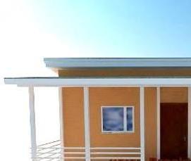 Бытовка с односкатной крышей - вариант 1