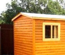 Бытовка с туалетом и печкой - тип 3