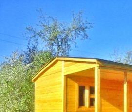 Бытовка с верандой - тип 3