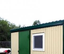 Бытовка шириной 3 метра - вариант 4