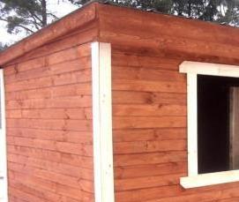 Бытовки дачные - модель 4