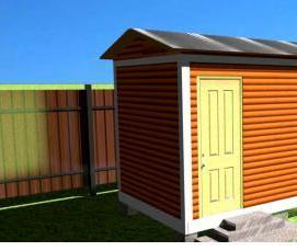 Бытовки для дачи бу - тип 4