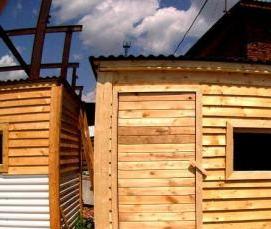 Бытовки хозблоки дачные - тип 2