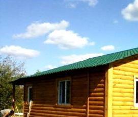 Бытовки из дерева - модель 2