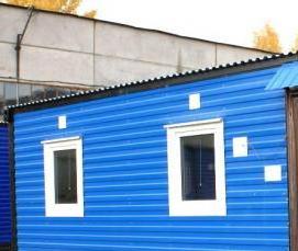 Бытовки модульные здания - модель 1