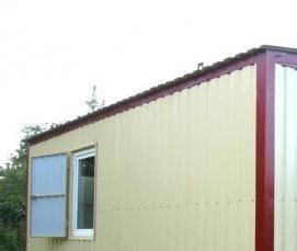 Бытовки павильон - модель 4