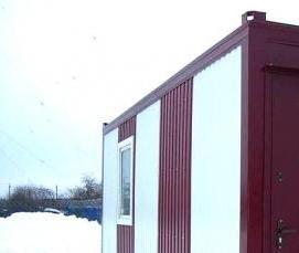 Бытовки строительные металлические - тип 3