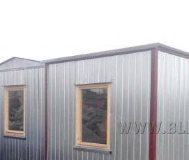 Бытовки строительные металлические - тип 2