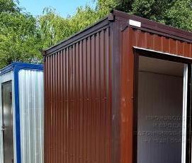 Бытовки строительные новые - тип 4