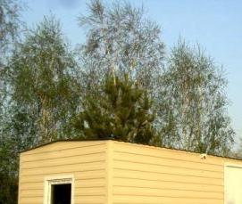 Бытовки строительные новые - тип 3