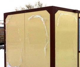 Бытовки утепленные зимнего образца - вариант 3