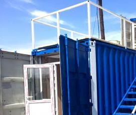 Бытовки времянки - модель 4