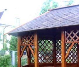 Бюджетные садовые беседки - вариант 1