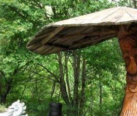 Бюджетные садовые беседки - вариант 4