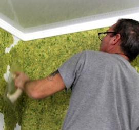 целлюлозные жидкие обои - вариант 2