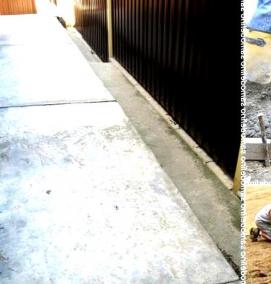 цемент для дорожек на даче - вариант 1