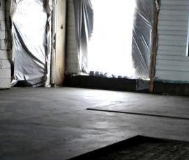 цементная стяжка м150 - модель 2