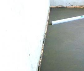 цементная стяжка - вариант 3