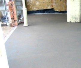 цементно бетонная стяжка - вариант 4