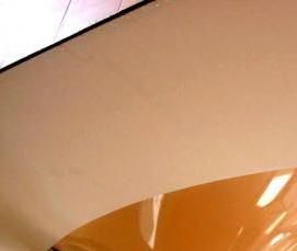 частичный демонтаж натяжного потолка - тип 3