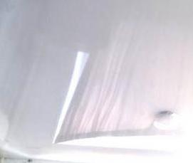 частичный демонтаж натяжного потолка - тип 2