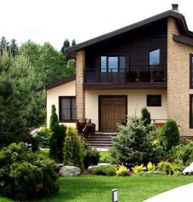 частный ландшафтный дизайн - вариант 4