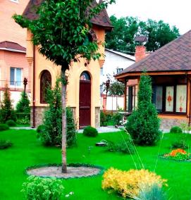 частный ландшафтный дизайн - вариант 3