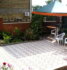 частный ландшафтный дизайн - вариант 2