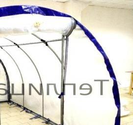 чехол из пленки на парник - модель 1