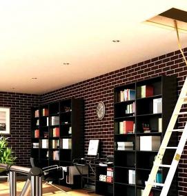 чердачная лестница - тип 4