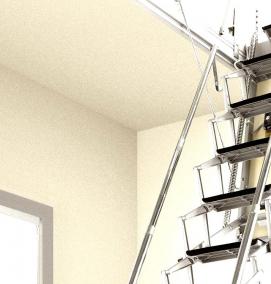 чердачная лестница - тип 2