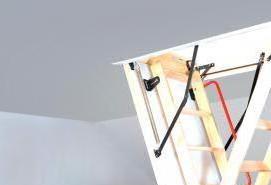 чердачные деревянные лестницы - тип 1