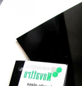 черное оргстекло 5 мм - модель 4