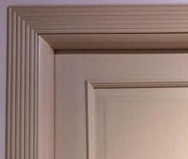 черные наличники для дверей - вариант 2