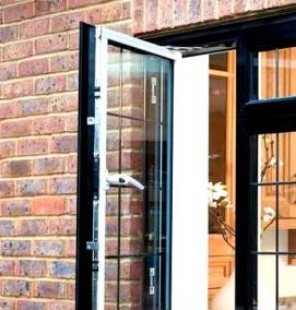 черные пластиковые окна - вариант 1