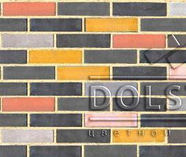 черный фасадный кирпич - вариант 2