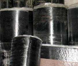 черный рубероид - модель 4