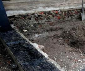 черный рубероид - модель 3