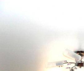 черный сатиновый натяжной потолок - тип 2