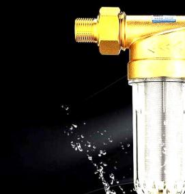 чистка фильтра грубой очистки воды - тип 3