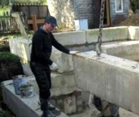 цокольные фундаментные блоки - вариант 4