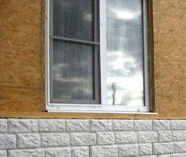 цокольные каменные панели - модель 1