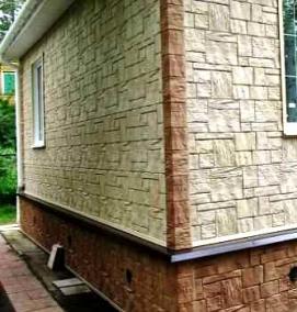 цокольные панели для фундамента - тип 2