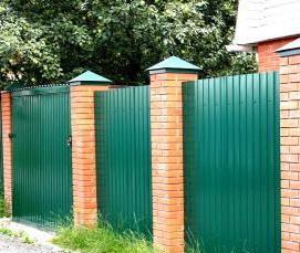 цокольные панели для забора - тип 1