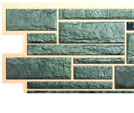 цокольный фасадный профиль - модель 2