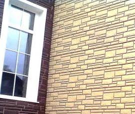 цокольный  белый камень - тип 1