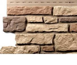 цокольный  бутовый камень - вариант 3