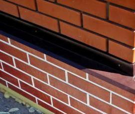 цокольный  клинкерный кирпич - вариант 4